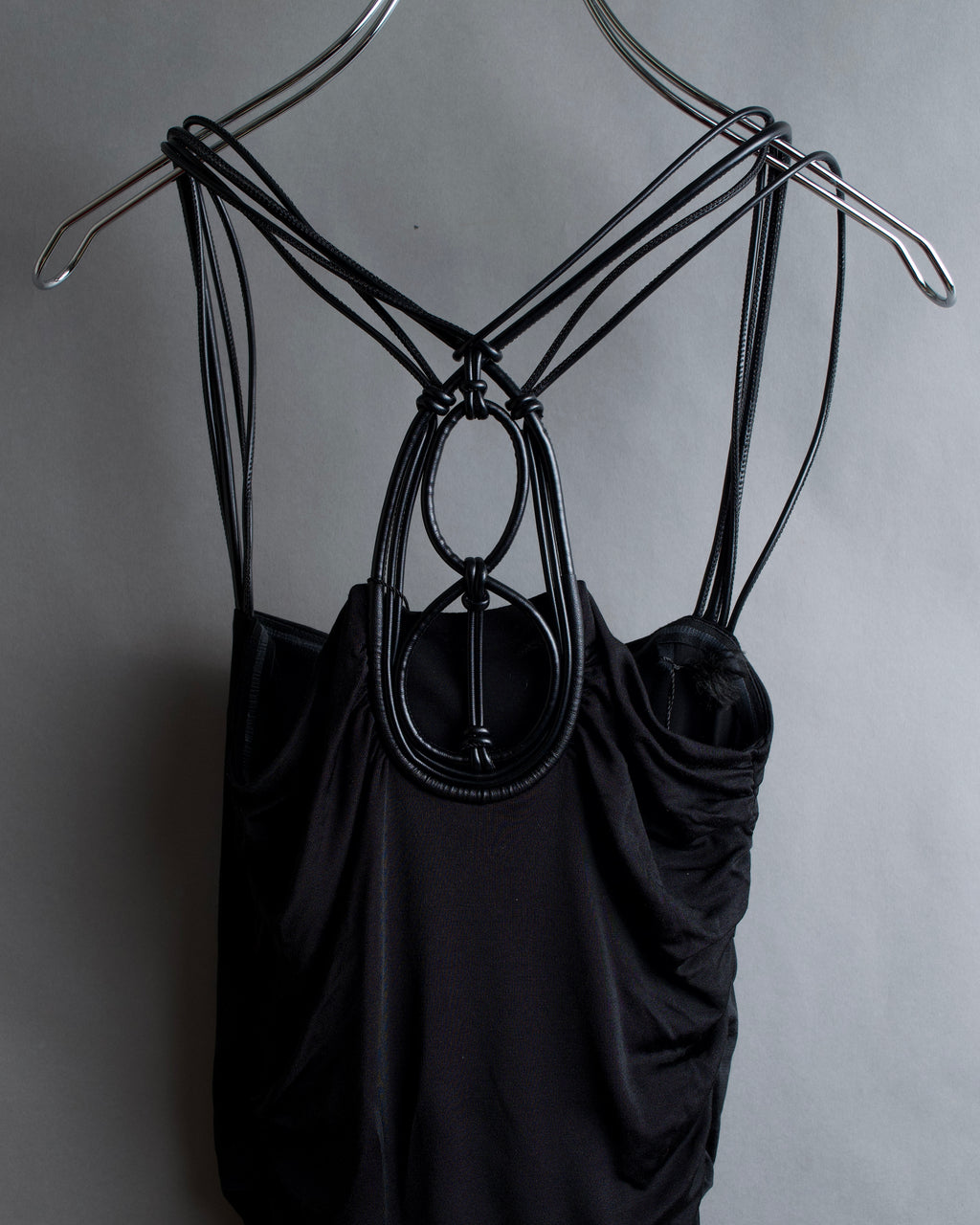 "ISABEL MARANT" Cord-layered strap design sleeveless dress