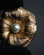 “Christian Dior” 70’s-80’s Pearl flower brooch