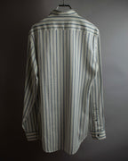 "GUCCI" Diamond jacquard striped shirt