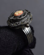 "Victorian cameo locket ring watch"