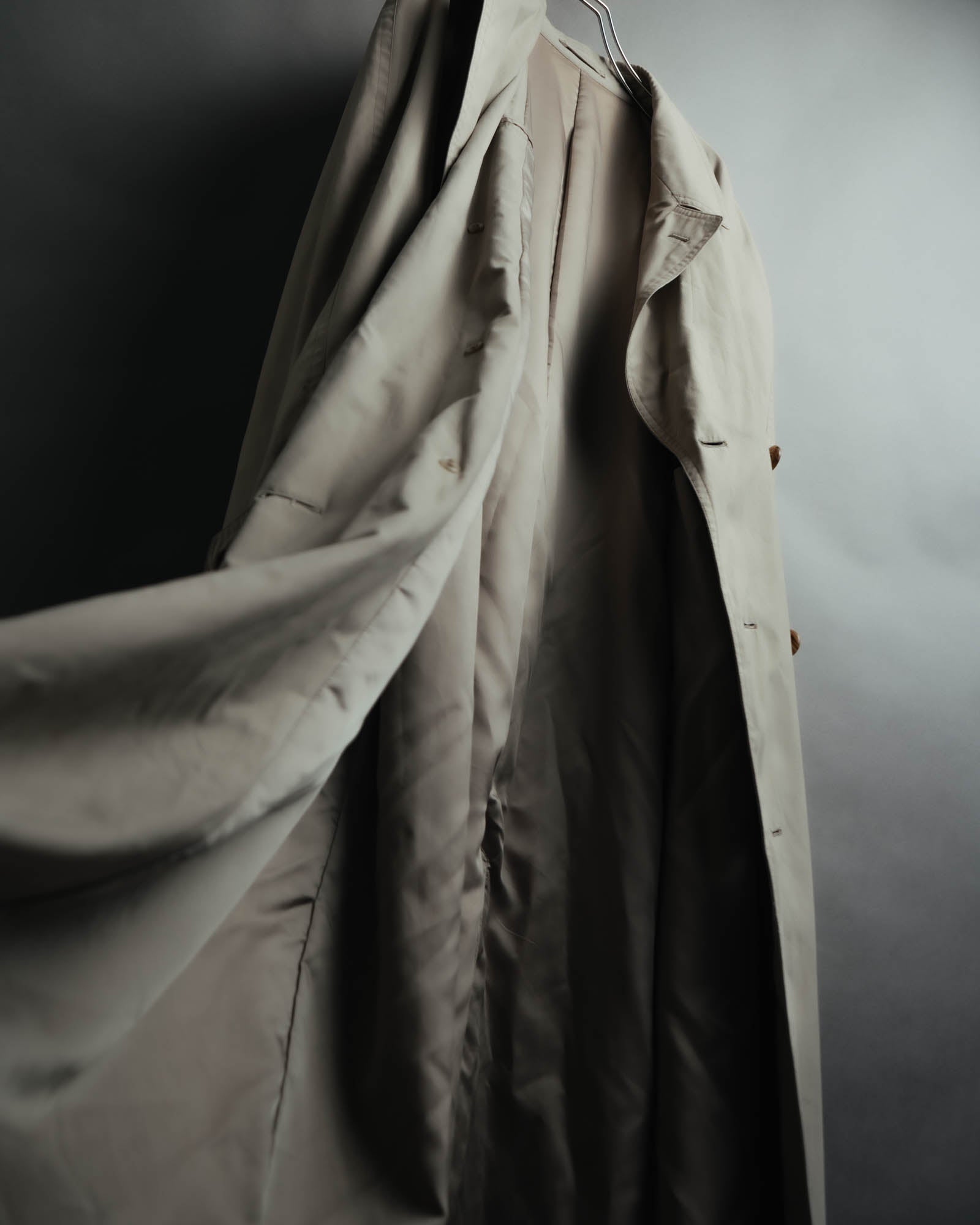 -MOOD MILLÉSIMES- 90’s oversized belted double long coat
