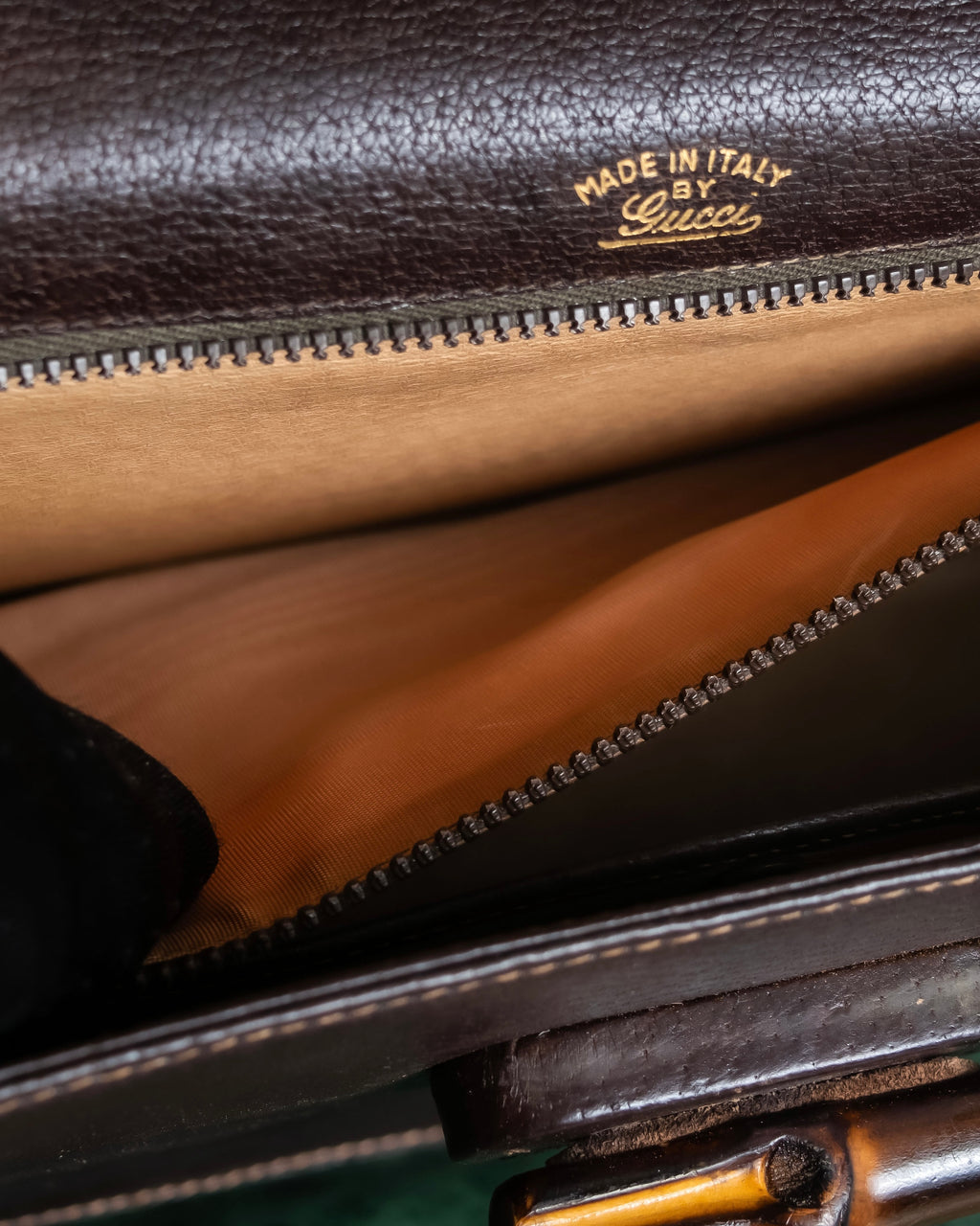 "GUCCI"「1947」 Bamboo handbag
