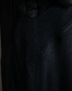 "LIMI feu" Knitted lace design belted sleeveless dress