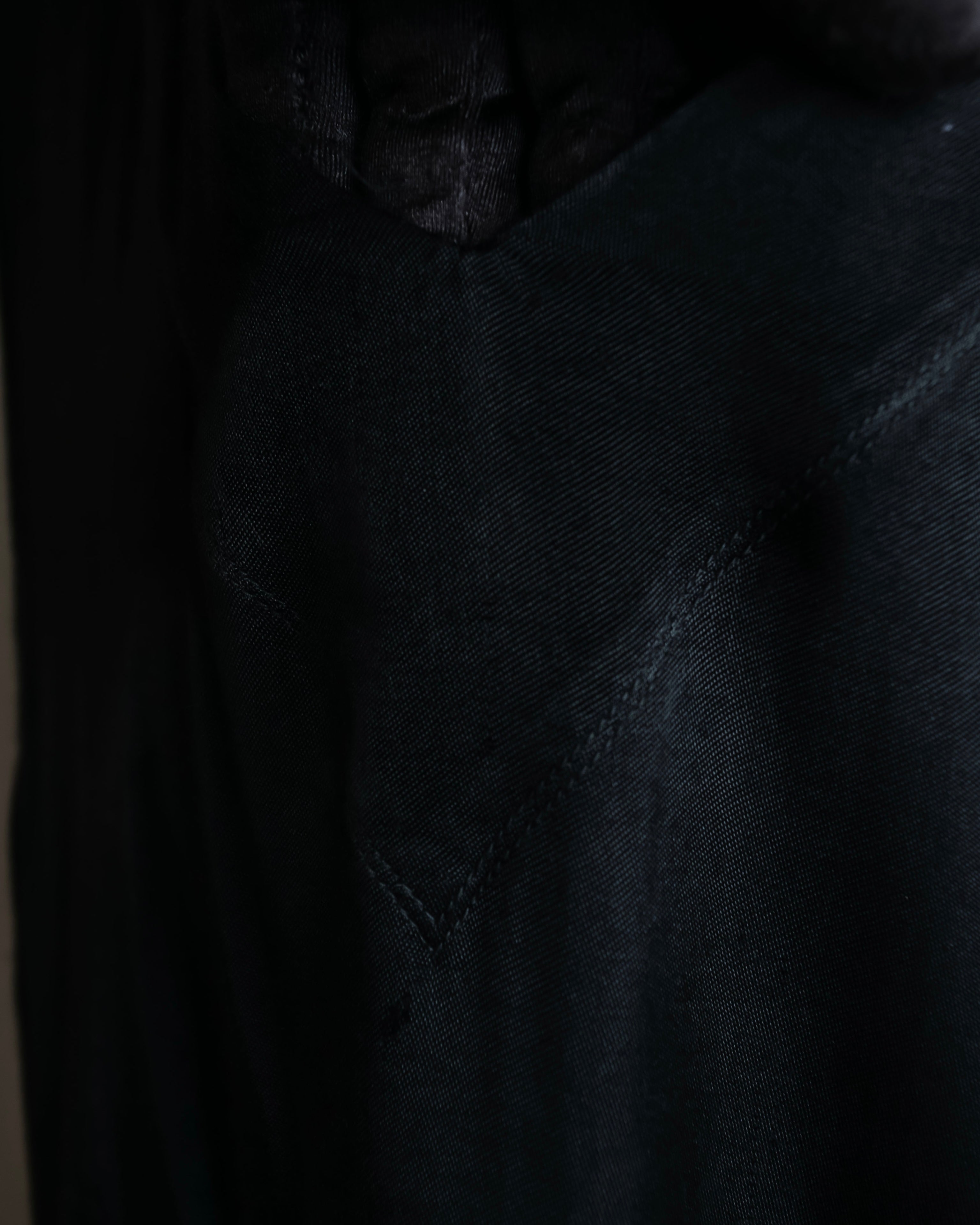 "LIMI feu" Knitted lace design belted sleeveless dress