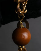 "YVES SAINT LAURENT" LOVE typography &amp; Cassandra motif design bracelet