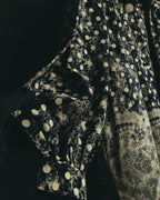 "Christian Dior" 80's-90's Elegant printed silk blouse