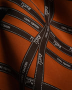 “HERMÈS” 2000-2010 Bolduc silk twill scarf