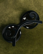 "PRADA" 10's Sculptural baroque sunglasses