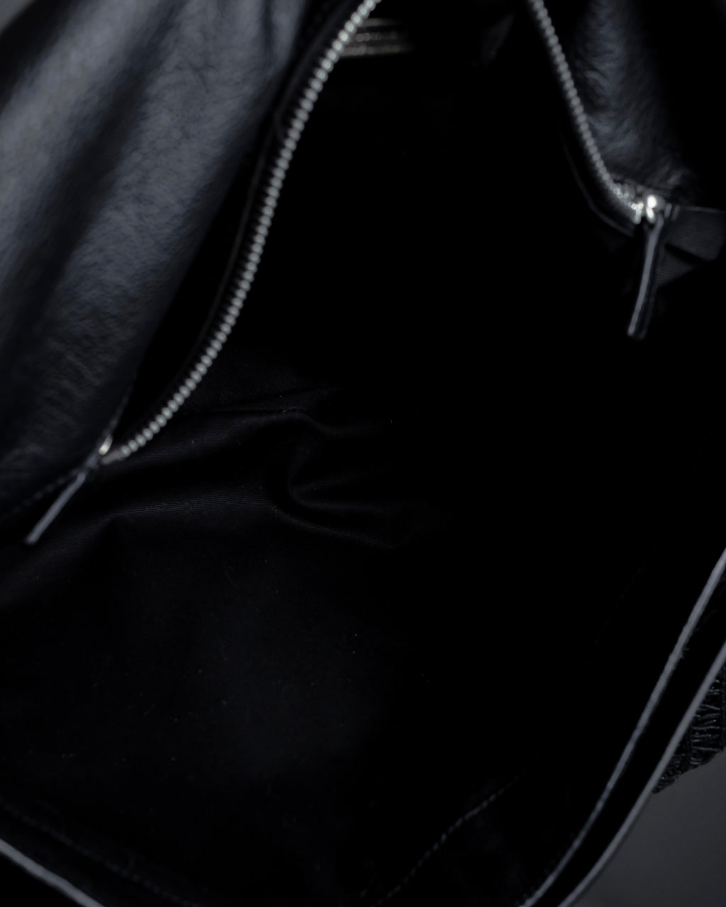 "JIL SANDER" Large flap design Harako leather shoulder bag