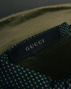 “GUCCI” 10’s Micro jacquard pre tied bow tie