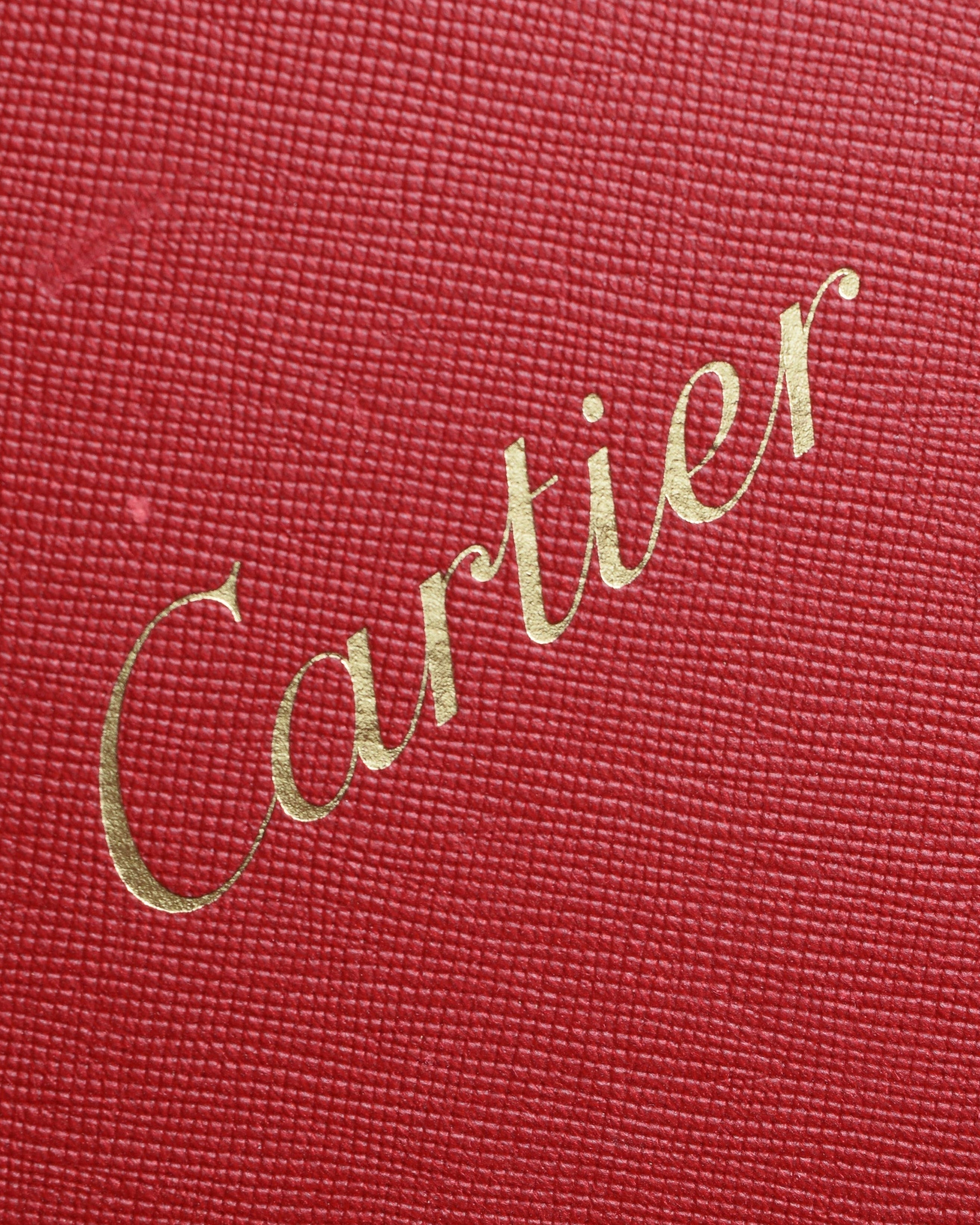 "Cartier" Curved handle design leather wallet bag