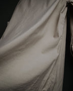 “DONNA KARAN NEW YORK” 90’s oversized cuff cotton linen shirt