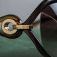 "Christian Dior" Temple gold parts design butterfly frame sunglasses