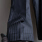 "BURBERRY" 2B tailored jacket & tapered silhouette slacks pinstripe pattern set up