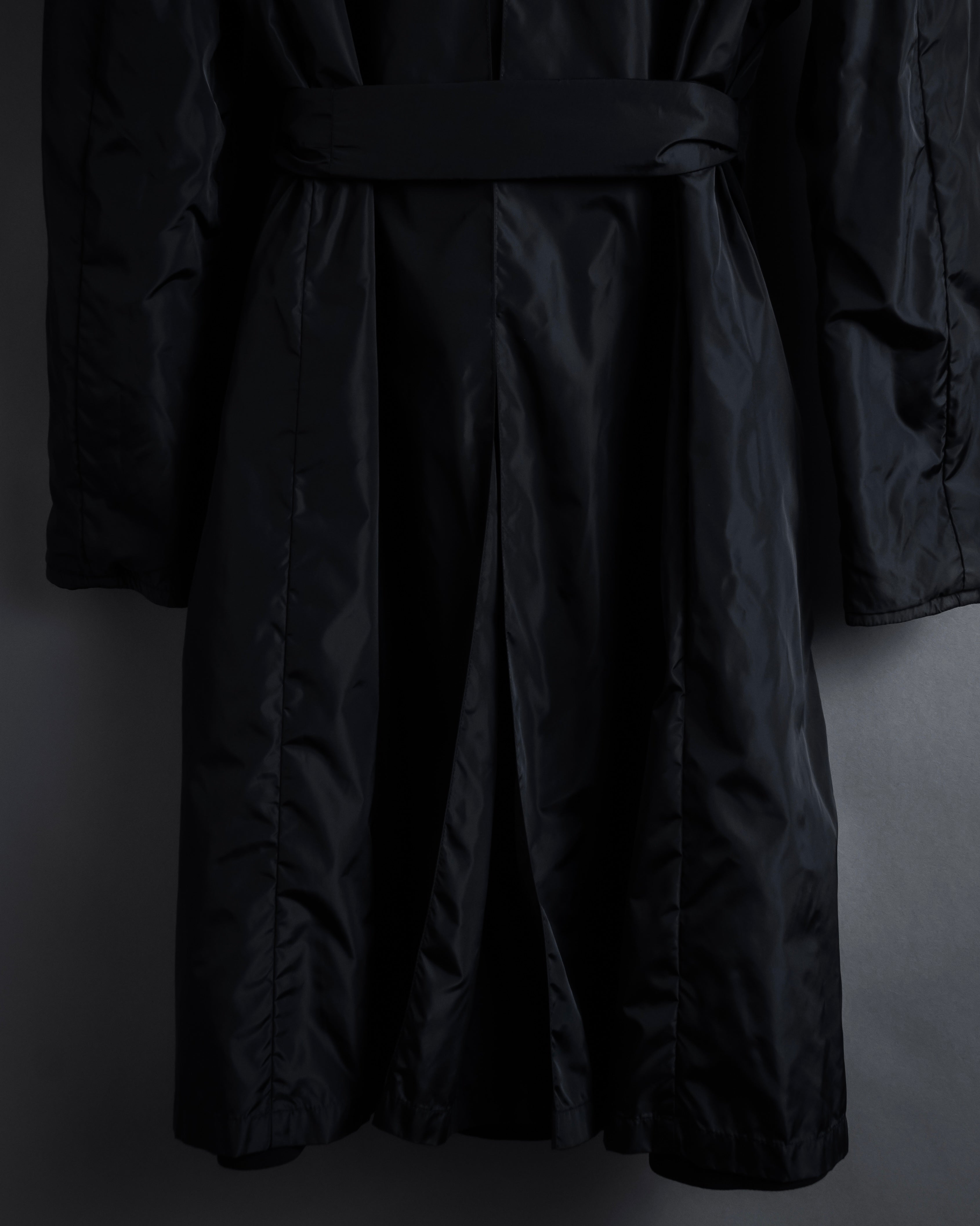 "Max Mara" Reversible belted collar coat