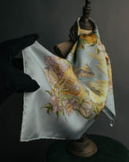 "HERMÈS" 00's Au pays de cocagne silk scarf