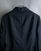 "DOLCE &amp; GABBANA" Waist shape wool soutien collar jacket