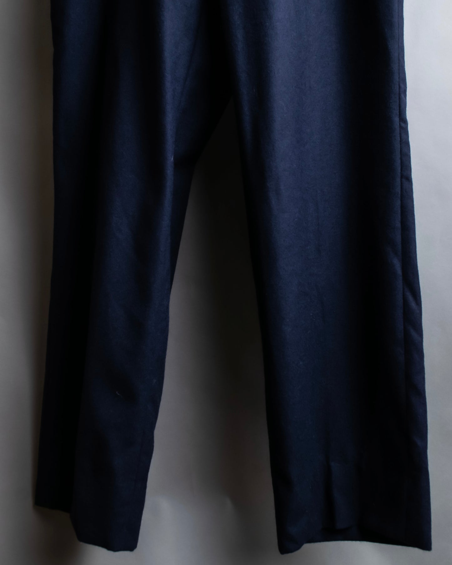 Vintage no tuck wide tapered slacks