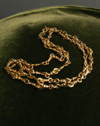 "Christian Dior" 80's-90's Gold tone chain necklace