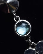 "GUCCI" Heart motif silver necklace