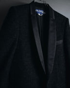 –SPECIAL– "JUNYA WATANABE COMME des GARÇONS MAN" 2015AW mohair blend satin shawl lapels jacket