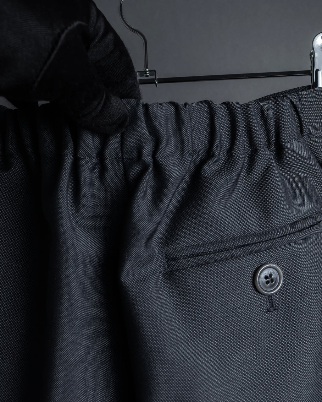 "Acne Studios" Button fly design wide straight slacks