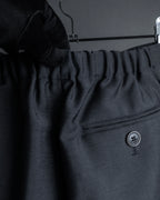 "Acne Studios" Button fly design wide straight slacks