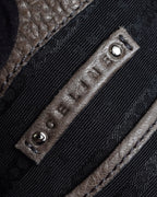 "CELINE" Softly structured leather city bag