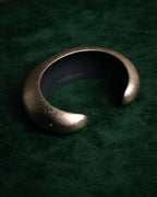 –SPECIAL– “HERMES” 00’s-10’s Lacquered wood open cuff