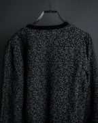 "Christian Dior PRETA PORTER"
Ribbon design mixed yarn knit pullover