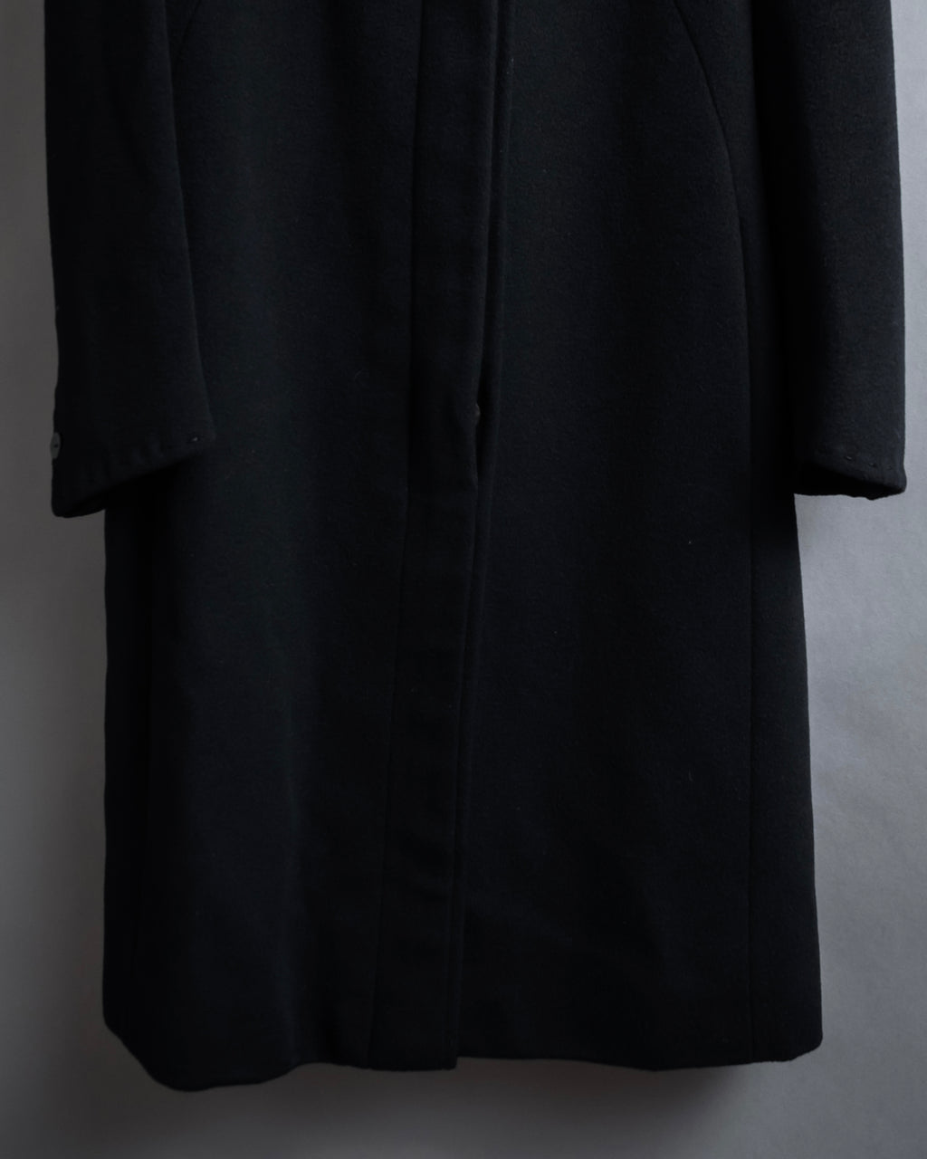 "FENDI" 00's-10's Karl Lagerfeld design shaped long coat