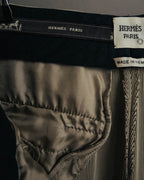 -SPECIAL- “HERMÈS“ Late 90’s-2010’s Fluid striped wide trousers