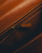 -SPECIAL- "Hermès" 80's Structured leather shoulder bag