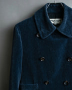 "Comme des garçons robe de chambre" Beautiful velour double half coat