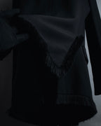 –SPECIAL– "Christian Dior"
98SS fringed peak lapel double breasted jacket