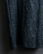 "MM6 MAISON MARGIELA" Cabled melange sleeveless knit