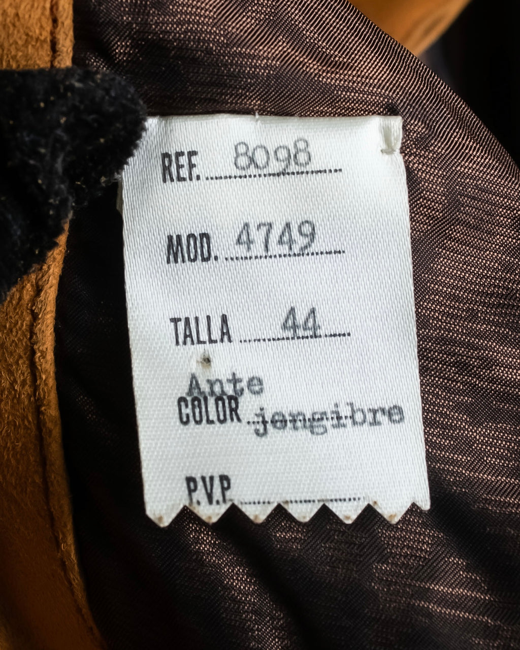 "LOEWE" Out pocket detail oversized suede jacket