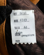 "LOEWE" Out pocket detail oversized suede jacket