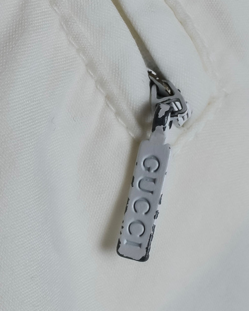 "GUCCI" Double zip pocket design box cut shirt