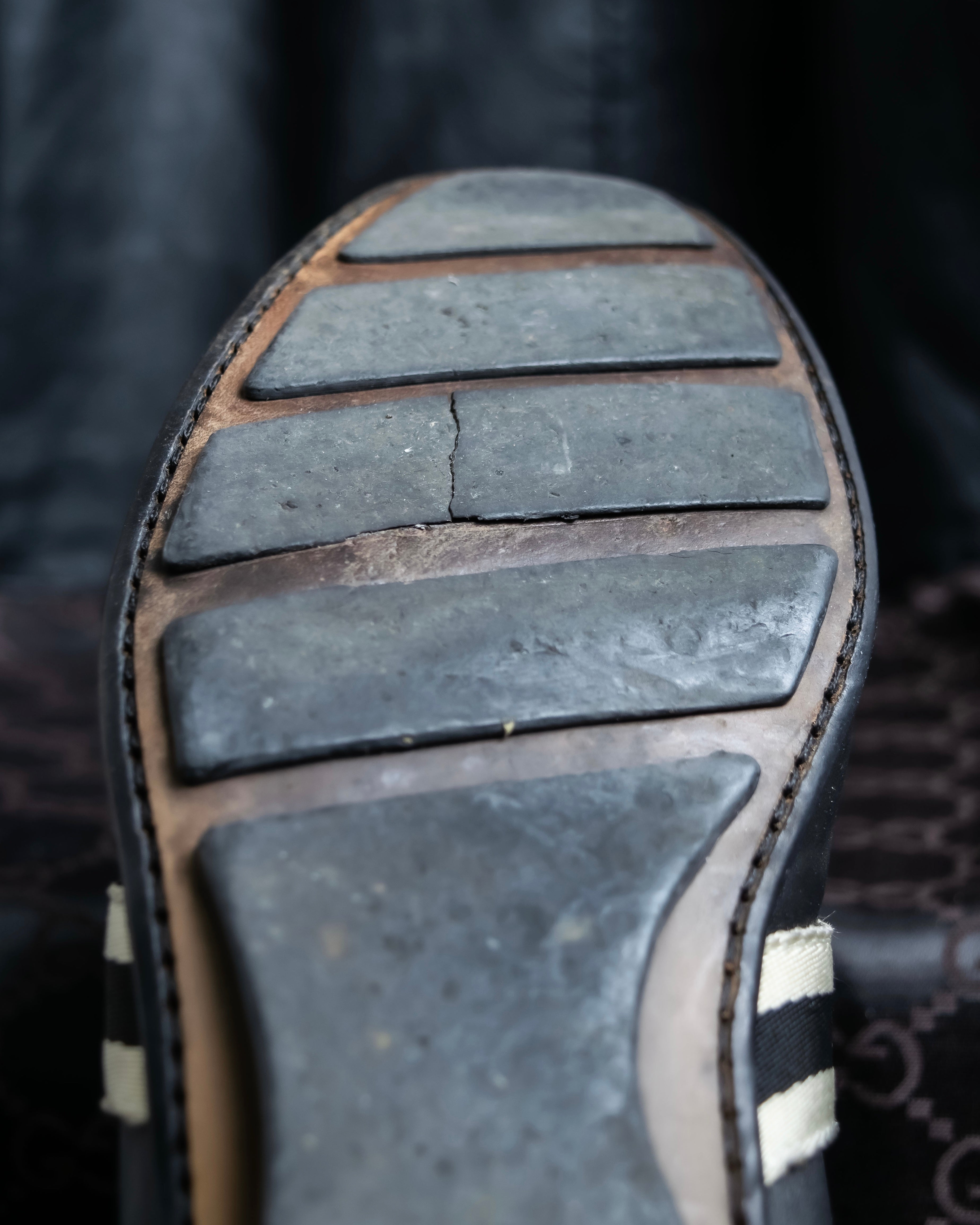 "GUCCI" Shelly line detail driving shoes