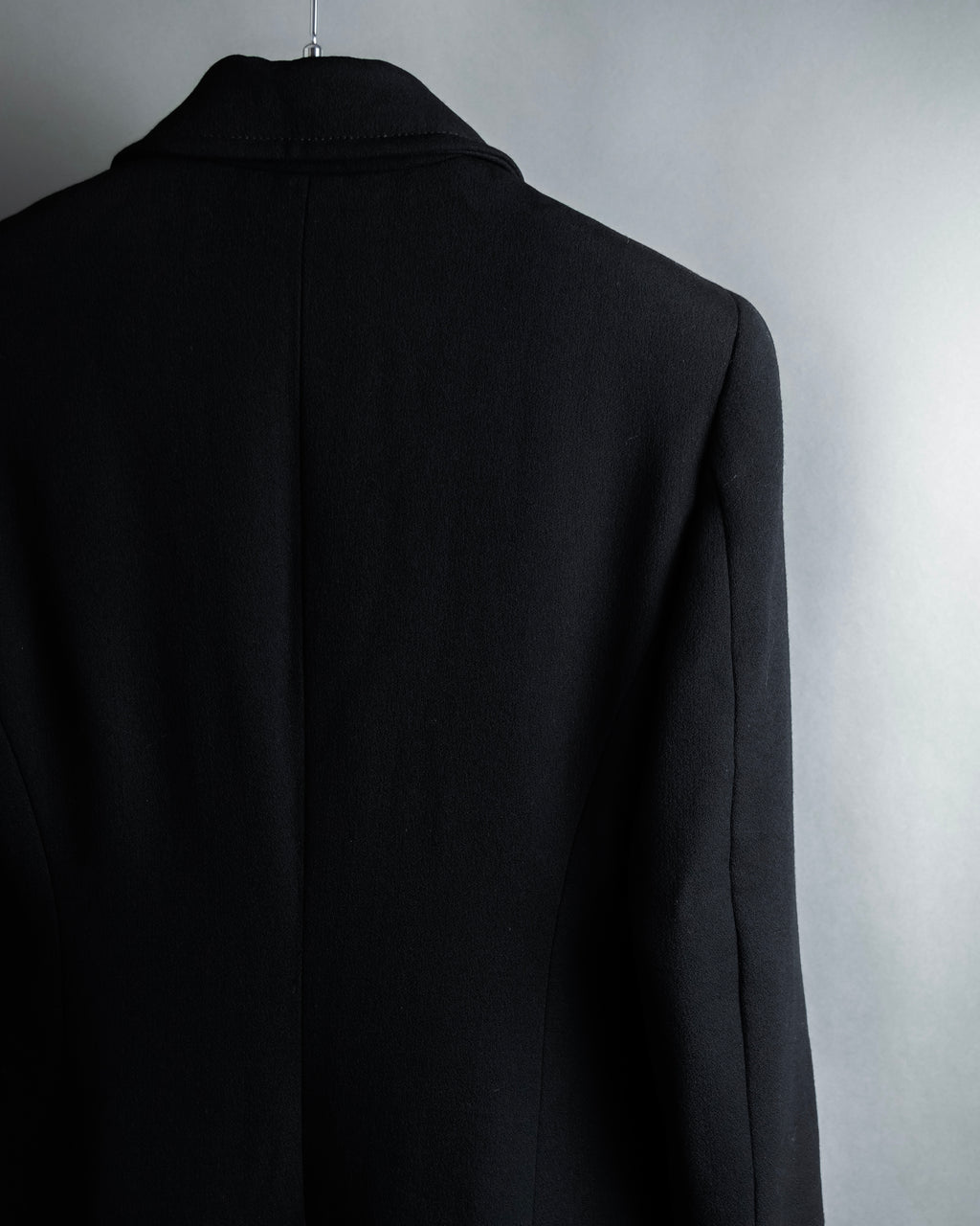 "GIANFRANCO FERRE" Multiple button sequences shaped long coat