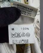 "HERMES" Margiela period Les Étoiles, Stars silk shirt