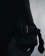 "tricot COMME des GARÇONS" 2007AW shrunk wool trench coat