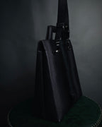 "Salvatore Ferragamo" 90’s structured gancini 2way top handle bag