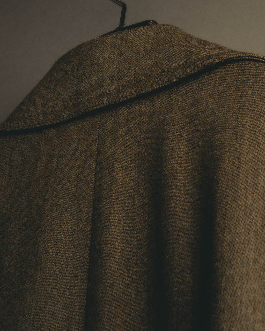 –SPECIAL– "Hermès" 70's-80's Equestrian wool tailored jacket
