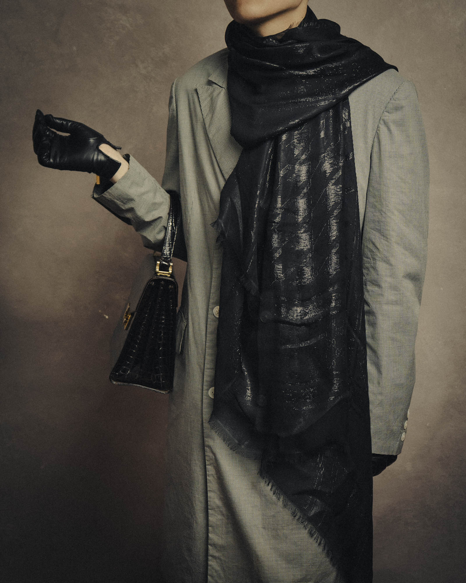 -SPECIAL- “GUCCI” 2013’s-2016’s Metallic jacquard silk stole