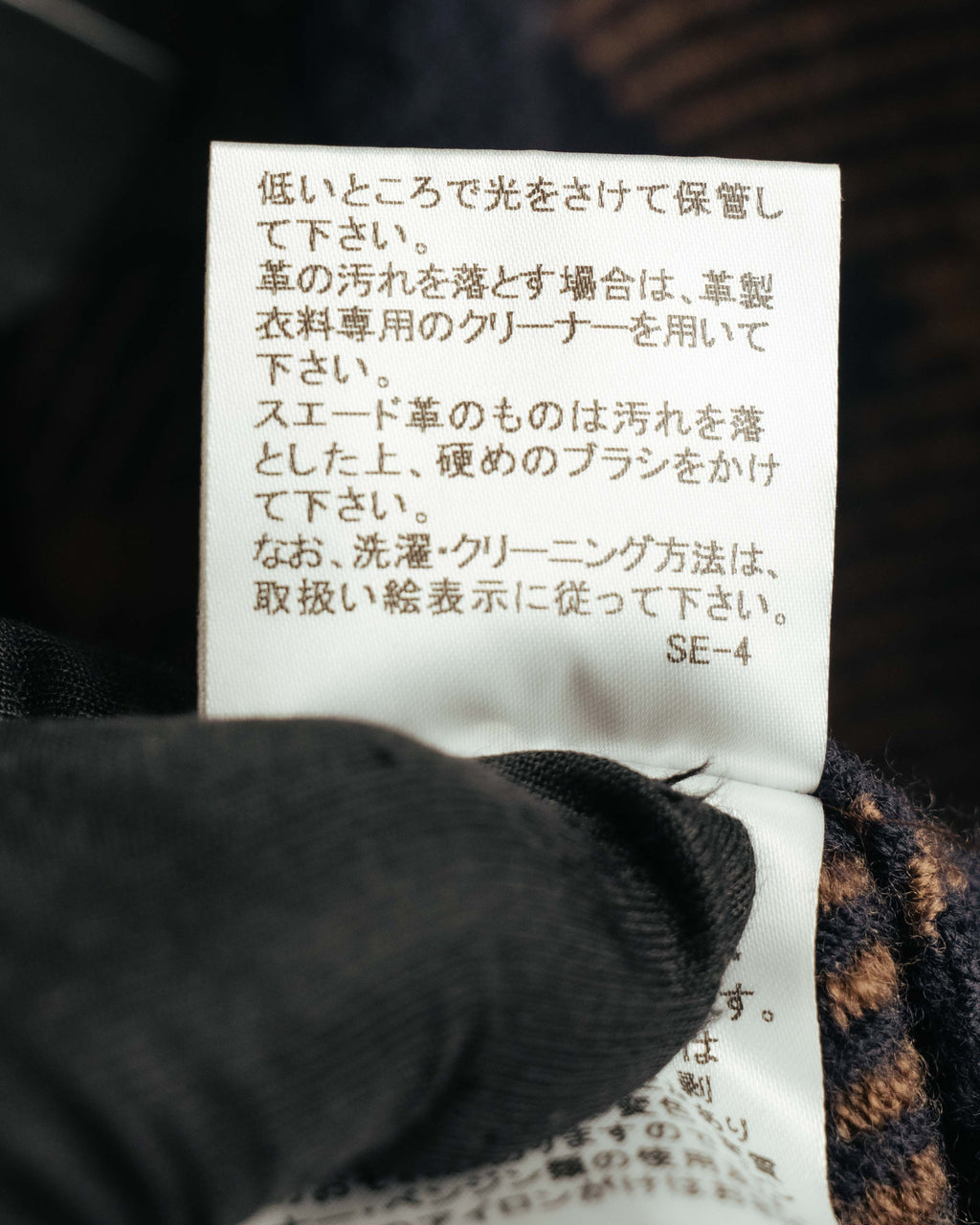 "BURBERRY BLUE LABEL" 00's-10's Checked hooded wool cape