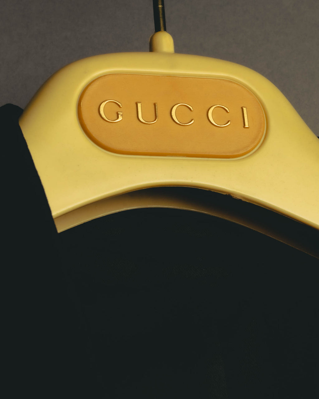"GUCCI" 90's Sharp black tailored blazer