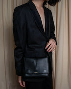 "JIL SANDER" Minimalist design leather shoulder bag