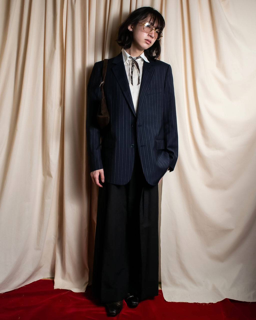 "Dolce & Gabbana" Pinstripe wool tailored jacket